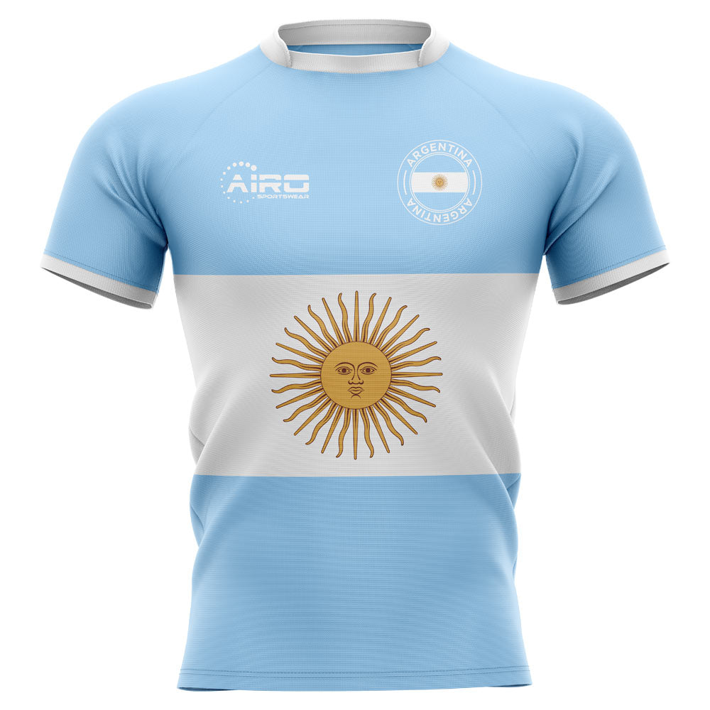 20232024 Argentina Flag Concept Rugby Shirt