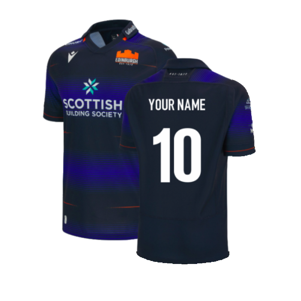 20232024 Edinburgh Rugby Home Shirt (Your Name)