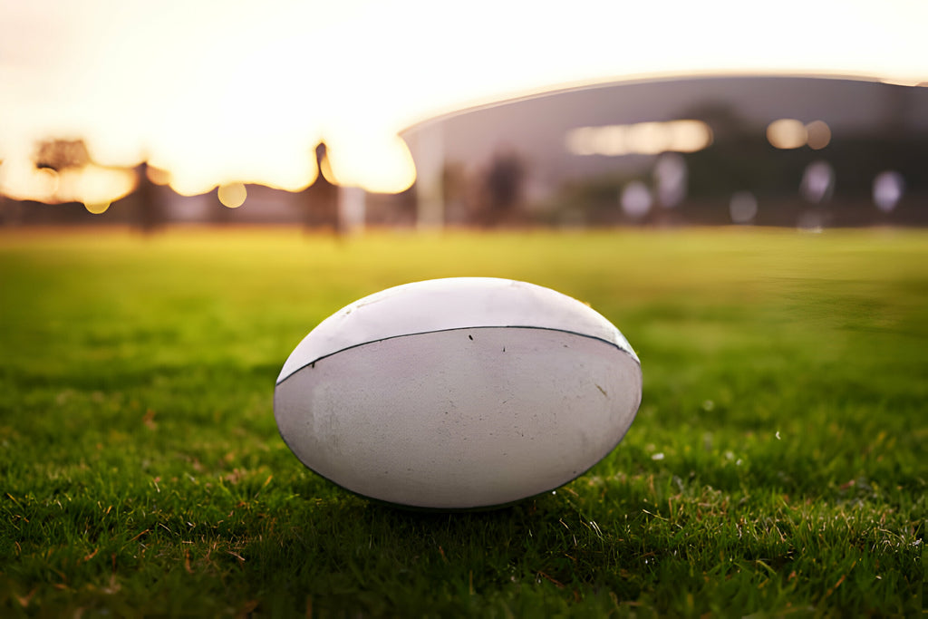 weight of a rugby ball