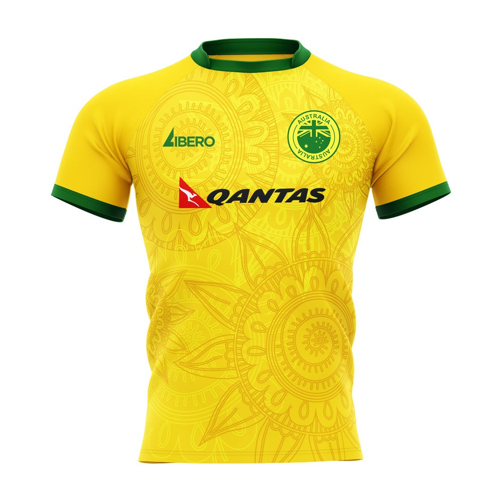 2024-2025 Wallabies Australia Home Rugby Shirt Womens  Airo Sportswear   