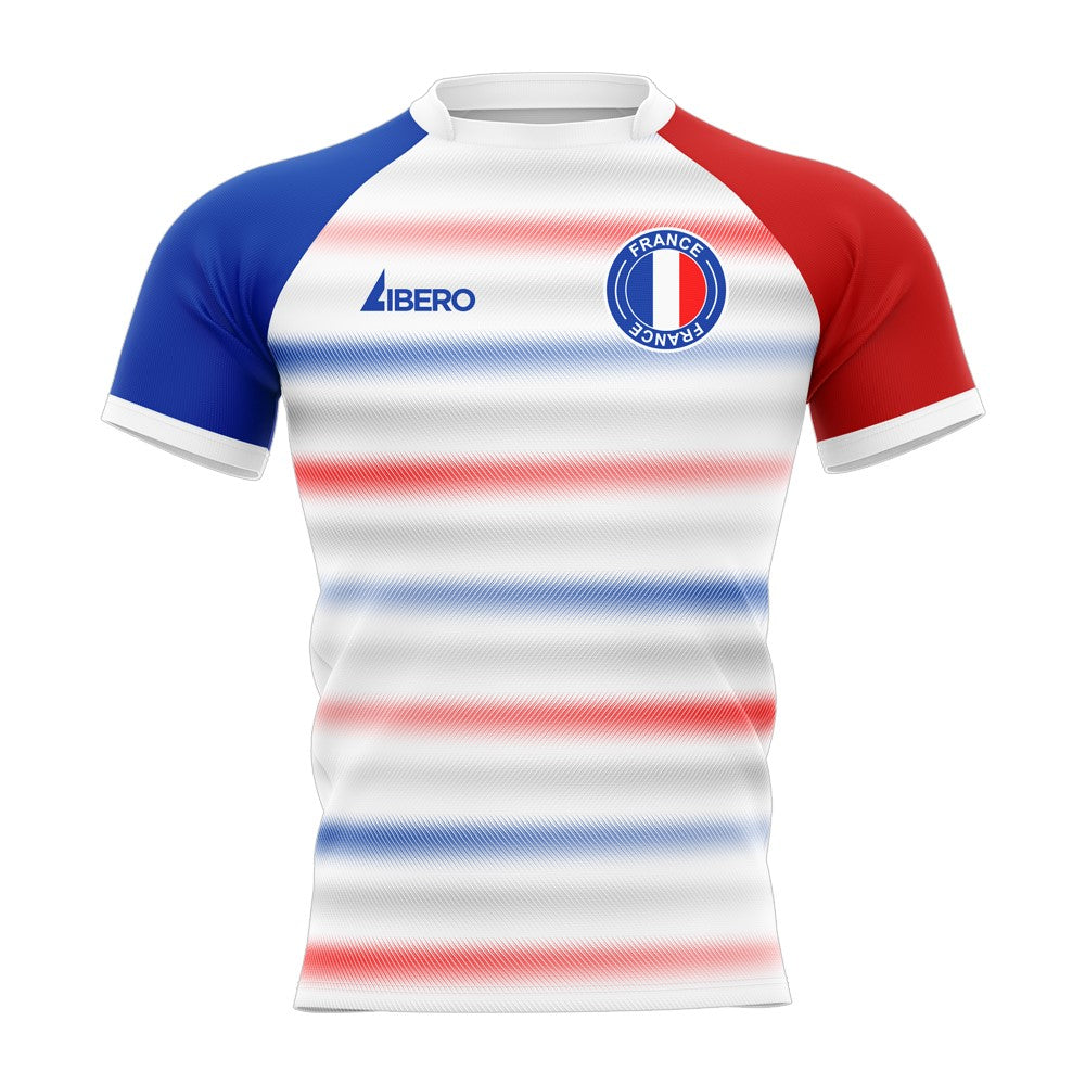 2024-2025 France Concept Away Rugby Shirt Adult Long Sleeves  Airo Sportswear   