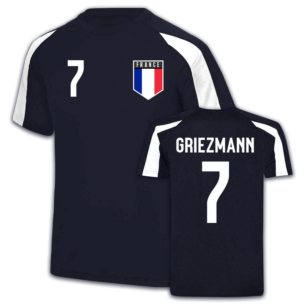 France Sports Training Jersey (Antoine Griezmann 7)  UKSoccershop   