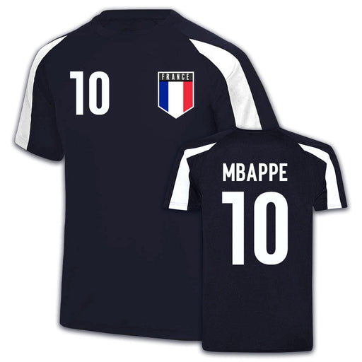 France Sports Training Jersey (Kylian Mbappe 10)  UKSoccershop   