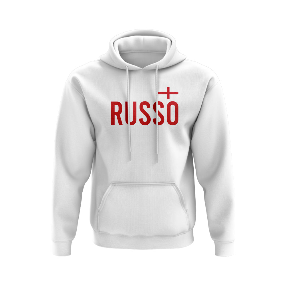 Alessia Russo England Name Hoody (White)  UKSoccershop   