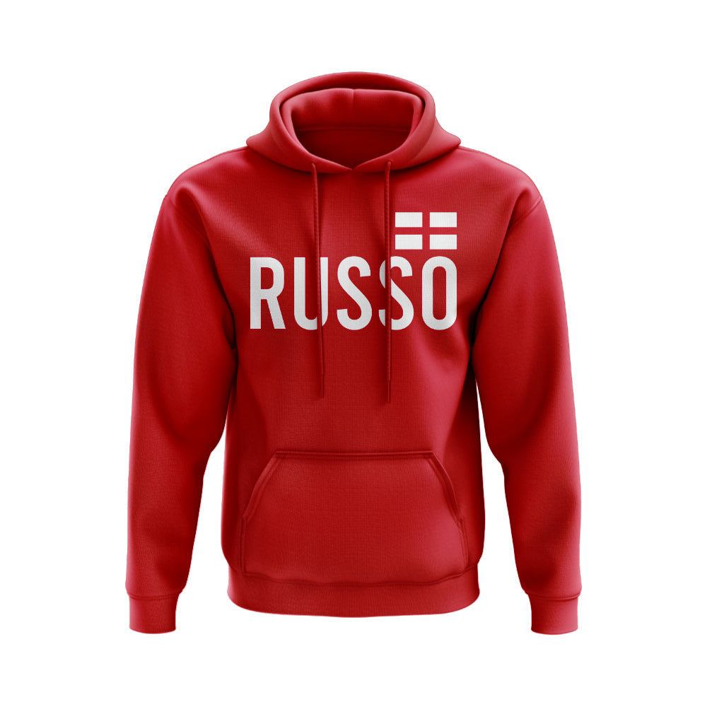 Alessia Russo England Name Hoody (Red)  UKSoccershop   