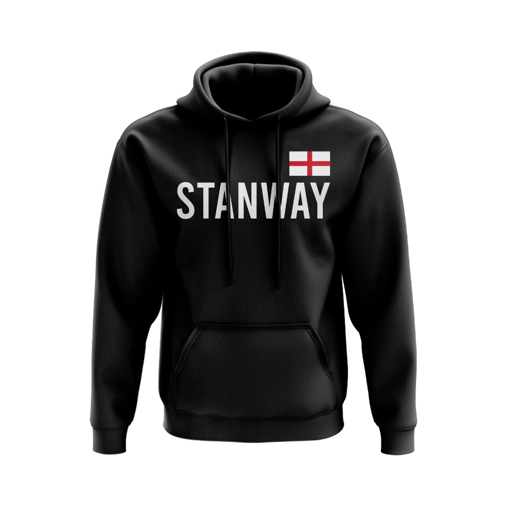 Georgia Stanway England Name Hoody (Black)  UKSoccershop   