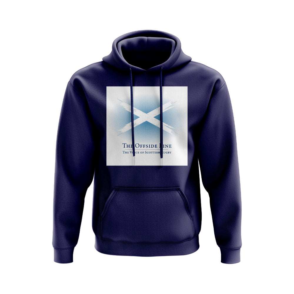 The Offside Line Scottish Rugby Hoody (Navy) UKSoccershop