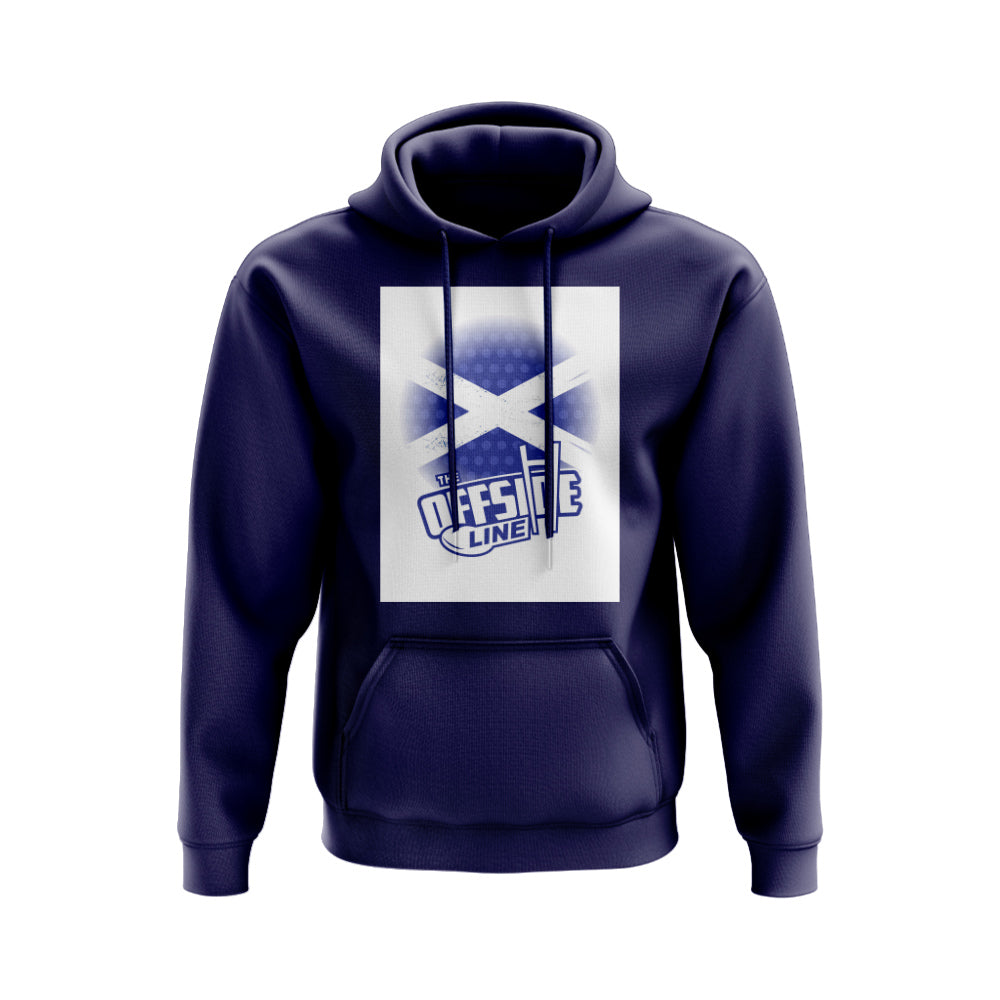 The Offside Line Scotland Flag Hoody (Navy) UKSoccershop