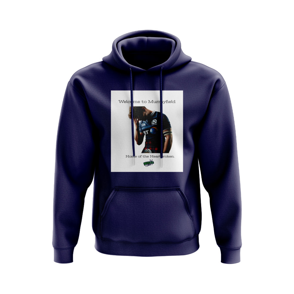 Welcome To Murrayfield Hoody (Navy) UKSoccershop