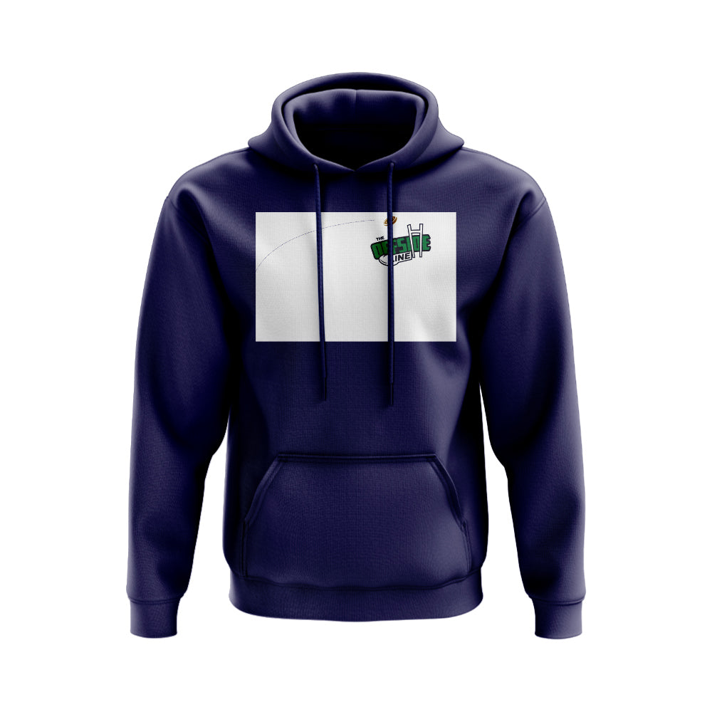 Rugby Ball Offside Line Hoody (Navy/White) UKSoccershop