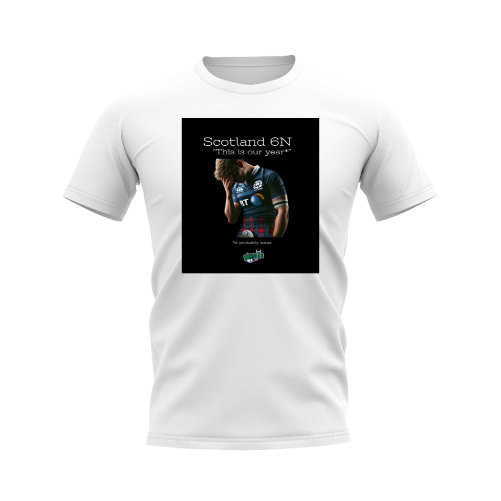 Isnae Rugby T-Shirt - Version 3 (White/Black) UKSoccershop