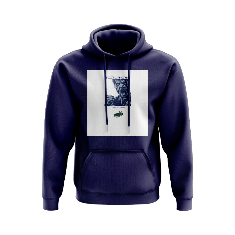 Scotland Lets Do This Rugby Hoody (Navy/White) UKSoccershop