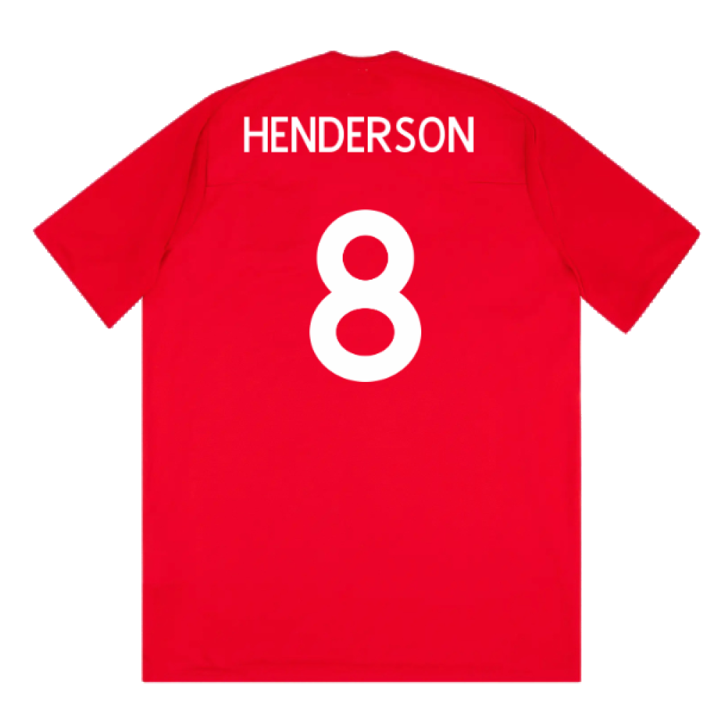 England 2010-11 Away Shirt (XL) (Good) (HENDERSON 8) Product - Hero Shirts Umbro   