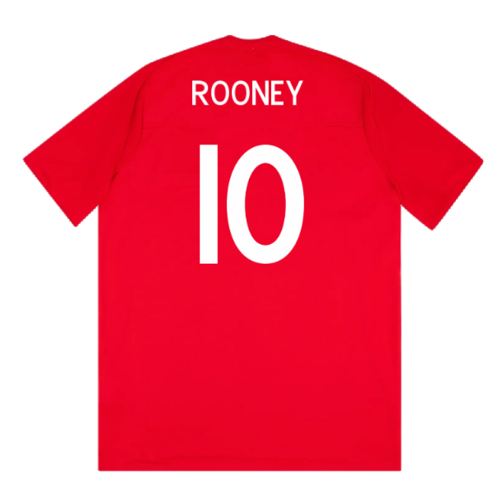 England 2010-11 Away Shirt (XL) (Good) (ROONEY 10) Product - Hero Shirts Umbro   