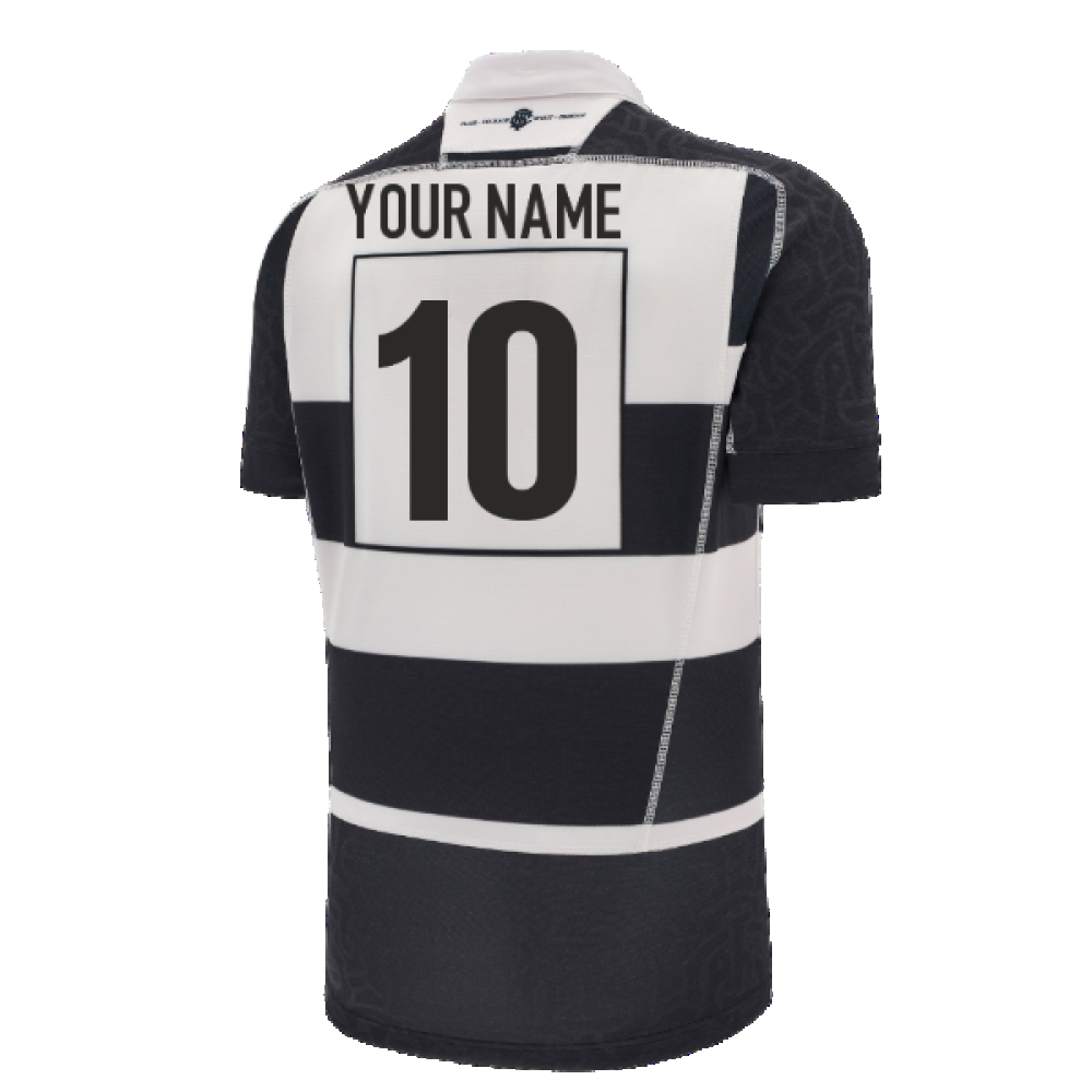 2025 Barbarians Home Body Rugby Replica Shirt (Your Name) Product - Hero Shirts Macron