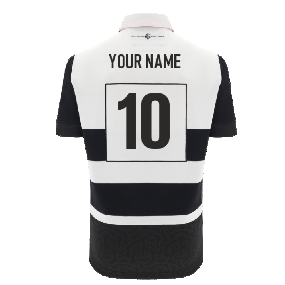 2025 Barbarians Rugby Home Cotton Shirt (Your Name) Product - Hero Shirts Macron