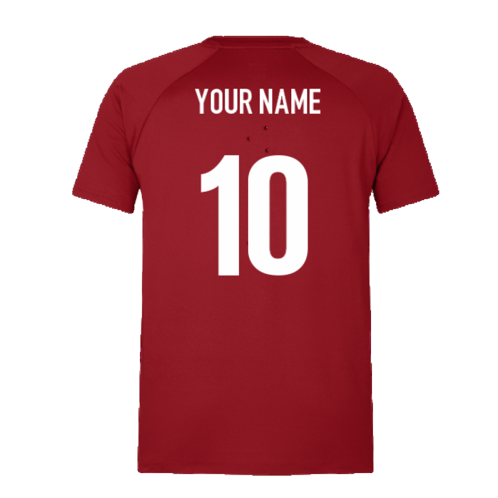 2025 British & Irish Lions Everest Tee (Red) (Your Name) Product - Hero Shirts Canterbury