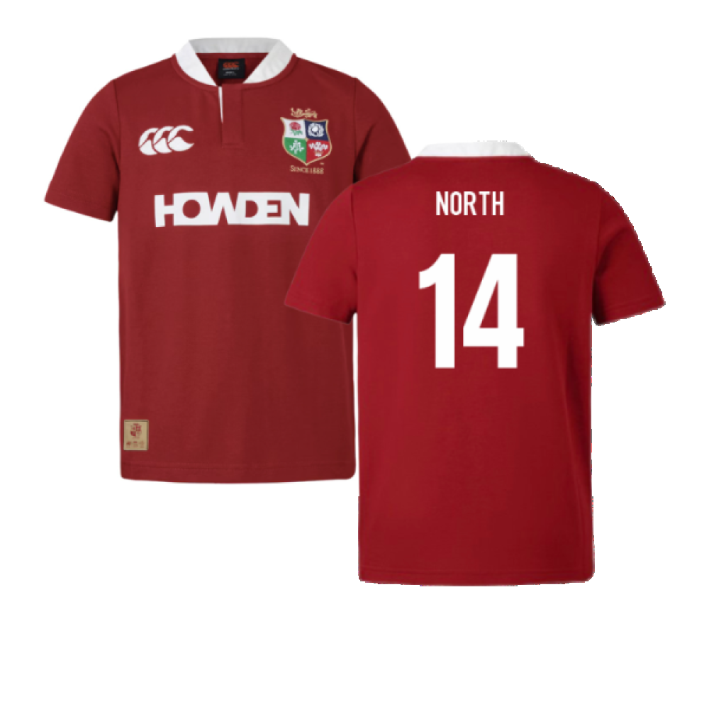 2025 British & Lions Classic SS Rugby Shirt (North 14) Product - General Canterbury