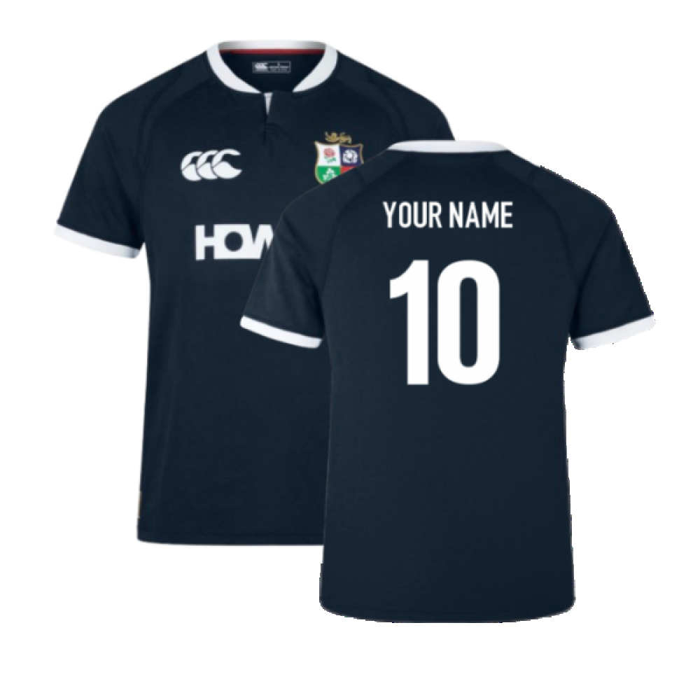 2024-2025 British and Irish Lions Replica Training Jersey (Navy) (Your Name) Product - Hero Shirts Canterbury   