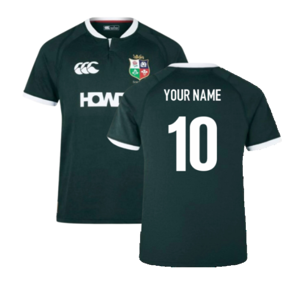 2025 British & Irish Lions Training Jersey - Dark Green (Your Name) Product - Hero Shirts Canterbury