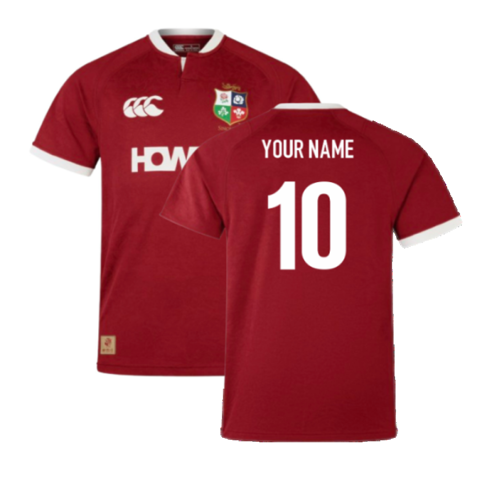 2025 British & Irish Lions Rugby Replica Jersey (Your Name) Product - Hero Shirts Canterbury