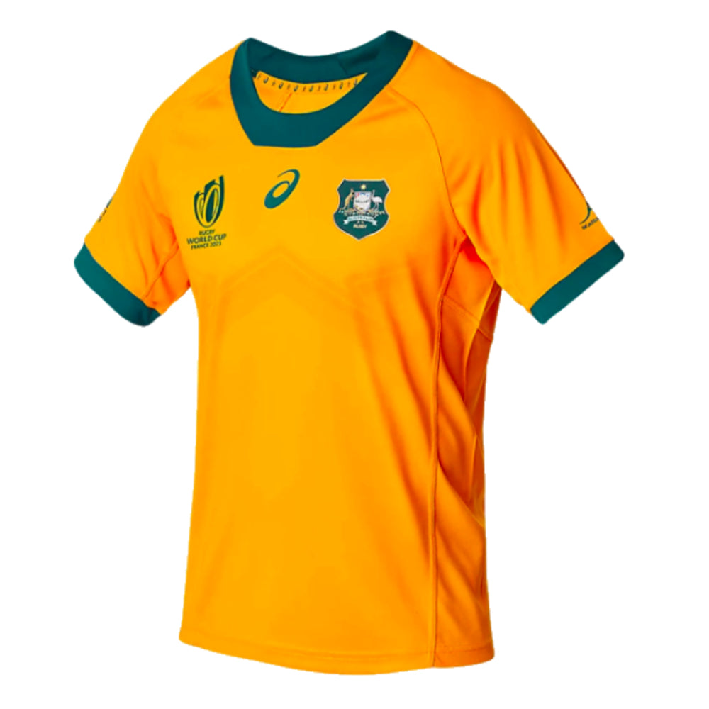 Australia RWC23 Home Rugby Jersey Product - Football Shirts Asics   