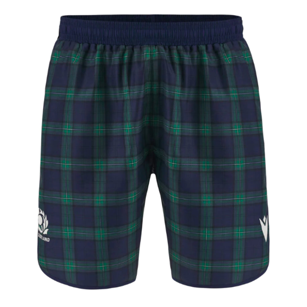 2024-2025 Scotland Rugby Swim Shorts (Navy) Product - Shorts Macron   