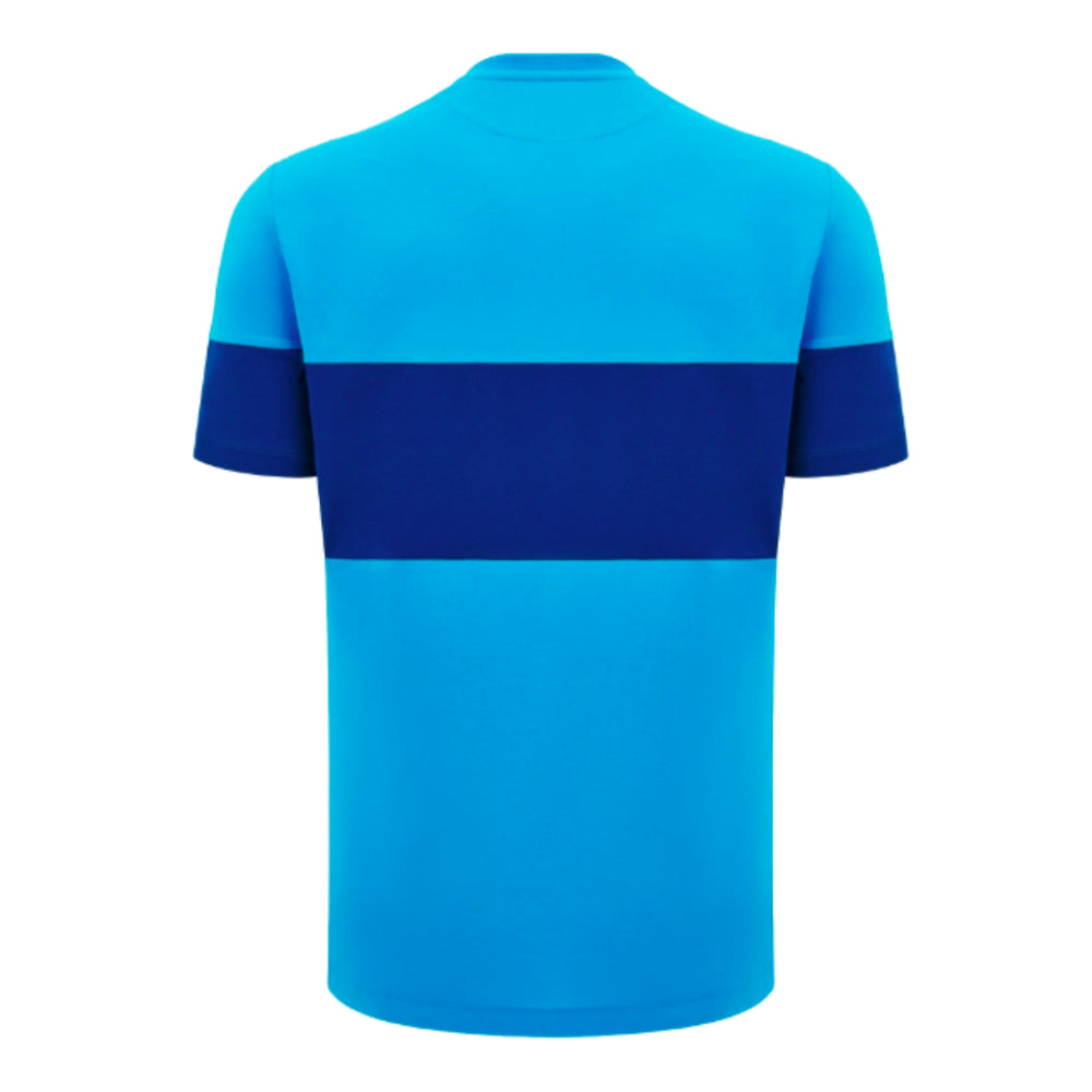 2024-2025 Scotland Rugby Leisure Cotton T-Shirt (Sky Blue) Product - T-Shirt Macron   