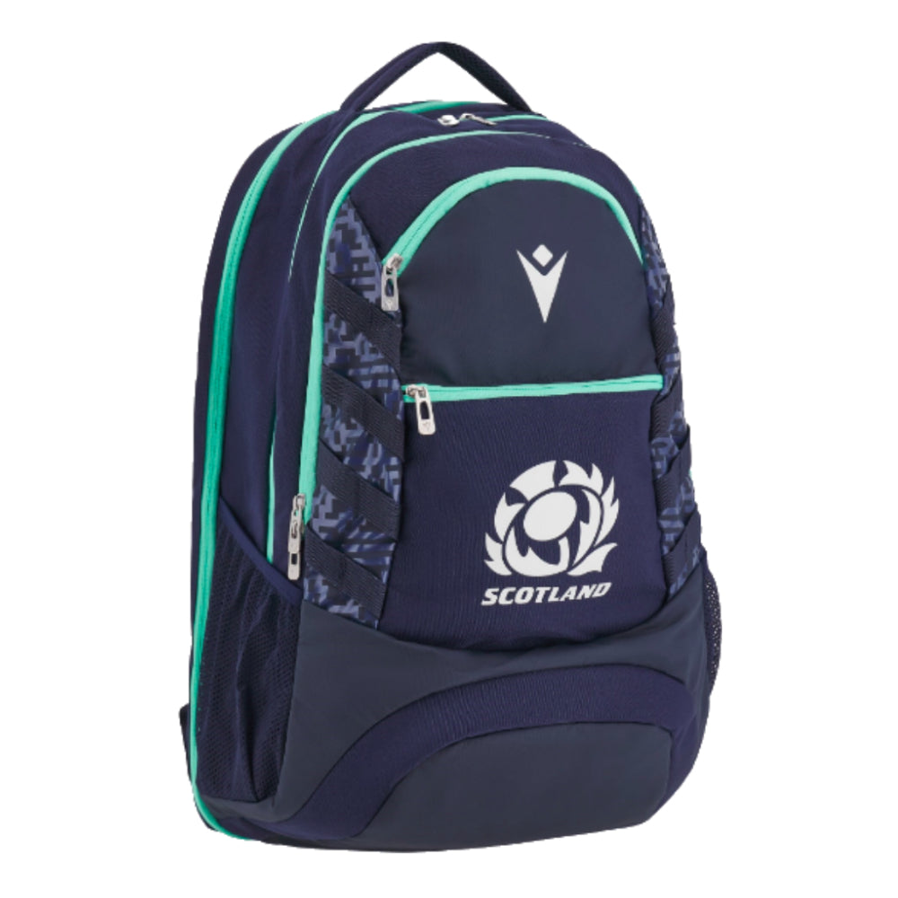 2024-2025 Scotland Rugby Backpack (Navy) Product - Bags Macron   