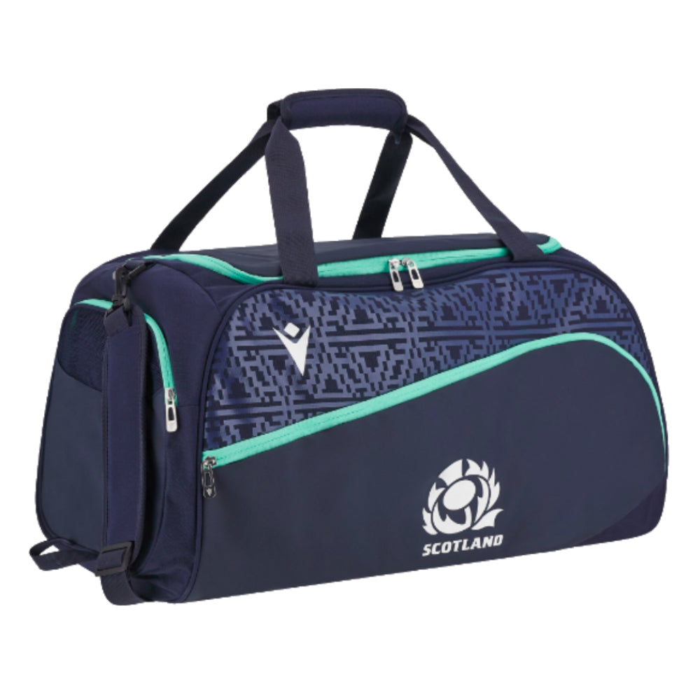 2024-2025 Scotland Rugby Duffel Bag (Navy) Product - Bags Macron   