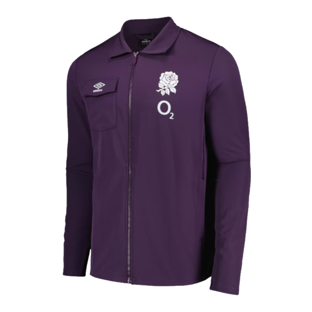 2024-2025 England Rugby Presentation Jacket (Nightshade) Product - Jackets Umbro   