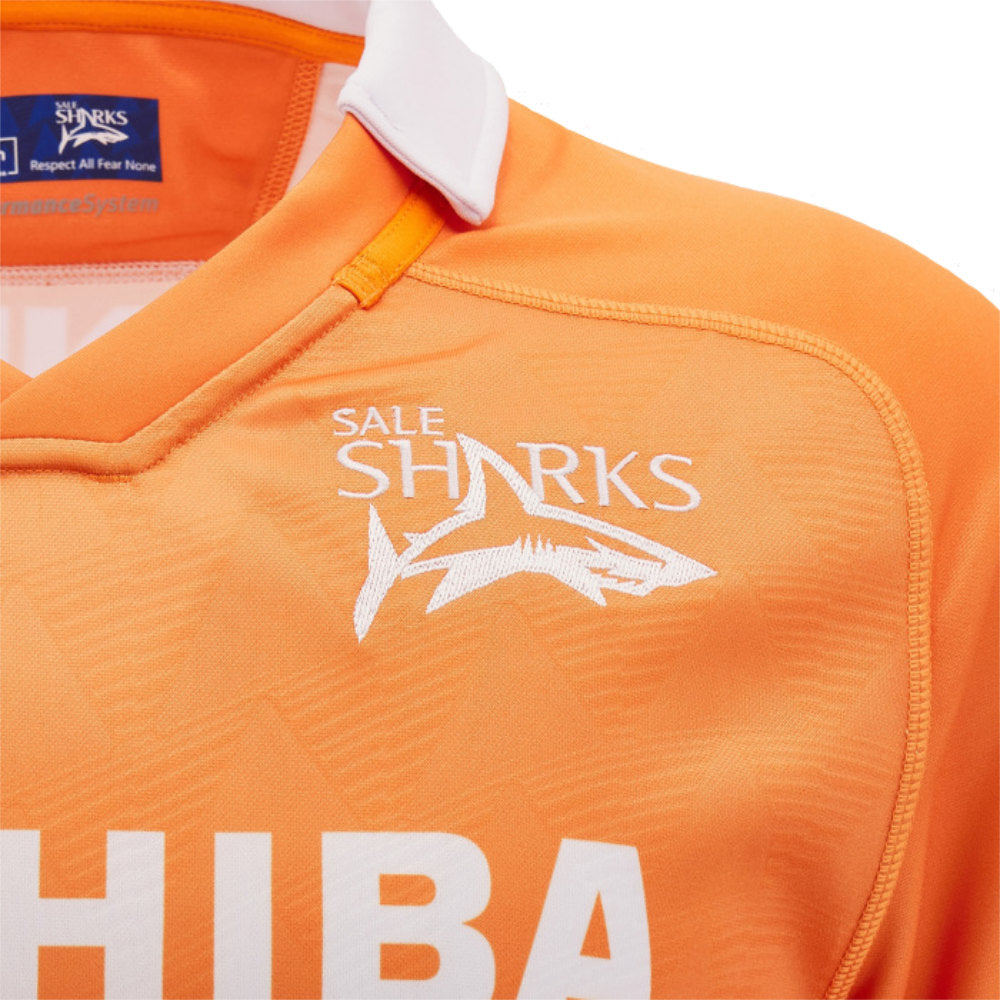 2024-2025 Sale Sharks Away Shirt (Kids) Product - Football Shirts Macron   