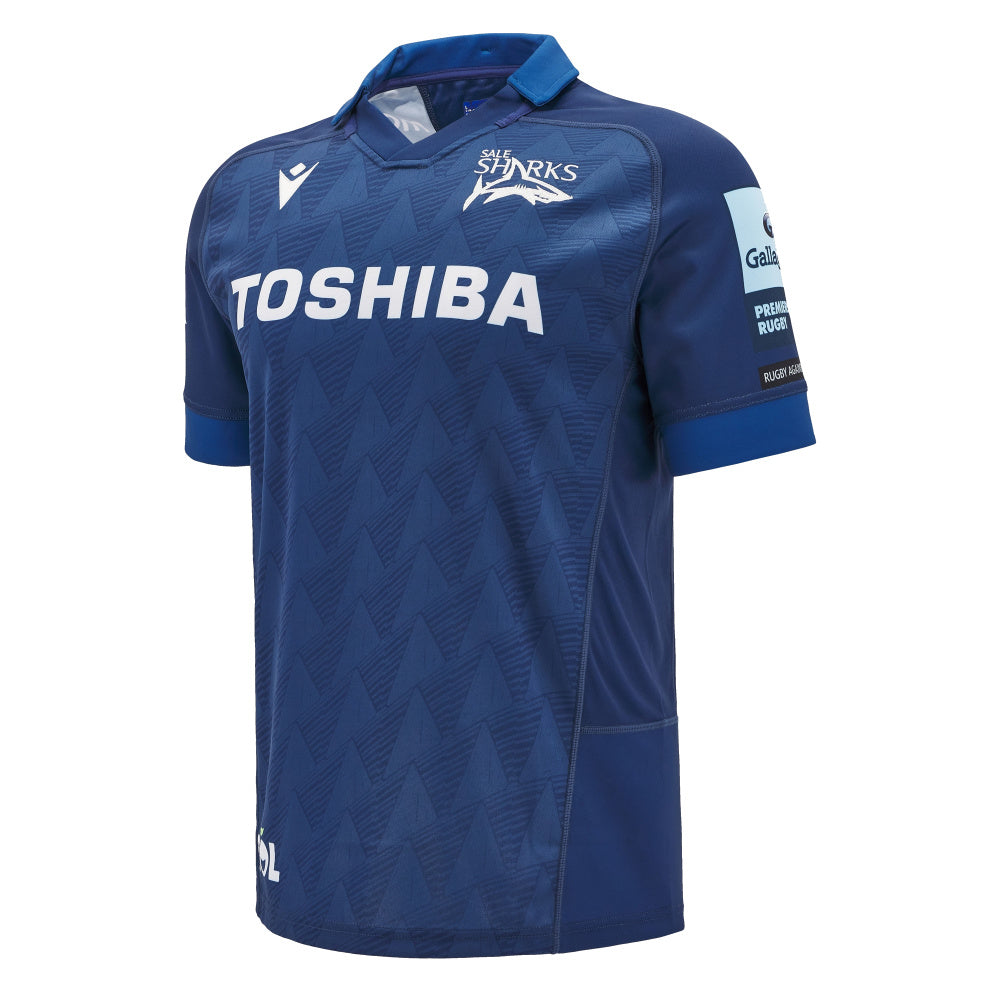 2024-2025 Sale Sharks Home Shirt (Kids) Product - Football Shirts Macron   