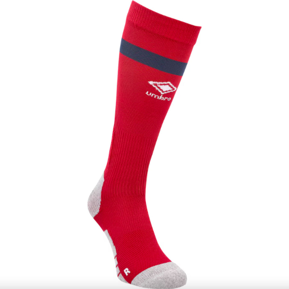 2024-2025 England Rugby Alternate Mid-Calf Socks (Red) Product - Socks Umbro   