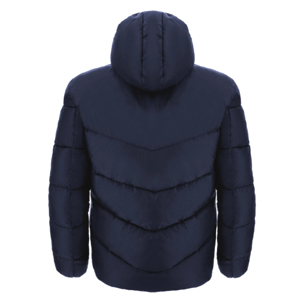 2024-2025 Sale Sharks Hooded Padded Jacket (Navy) Product - Jackets Macron   