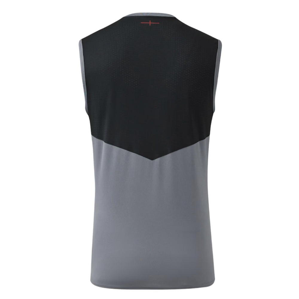 2024-2025 England Rugby Sleeveless Jersey O2 (Grey) Product - Sleeveless Umbro   