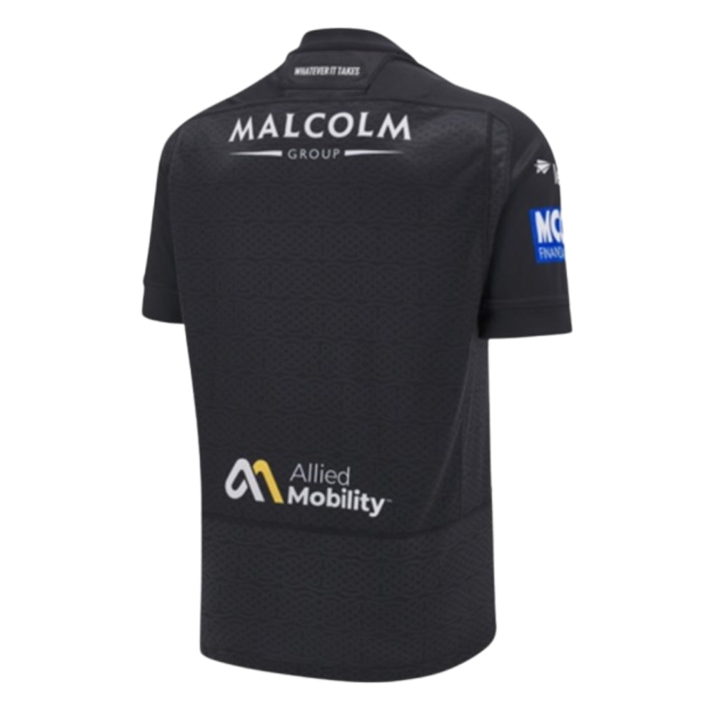 2024-2025 Glasgow Warriors Rugby Home Shirt (Your Name) Product - Hero Shirts Macron   