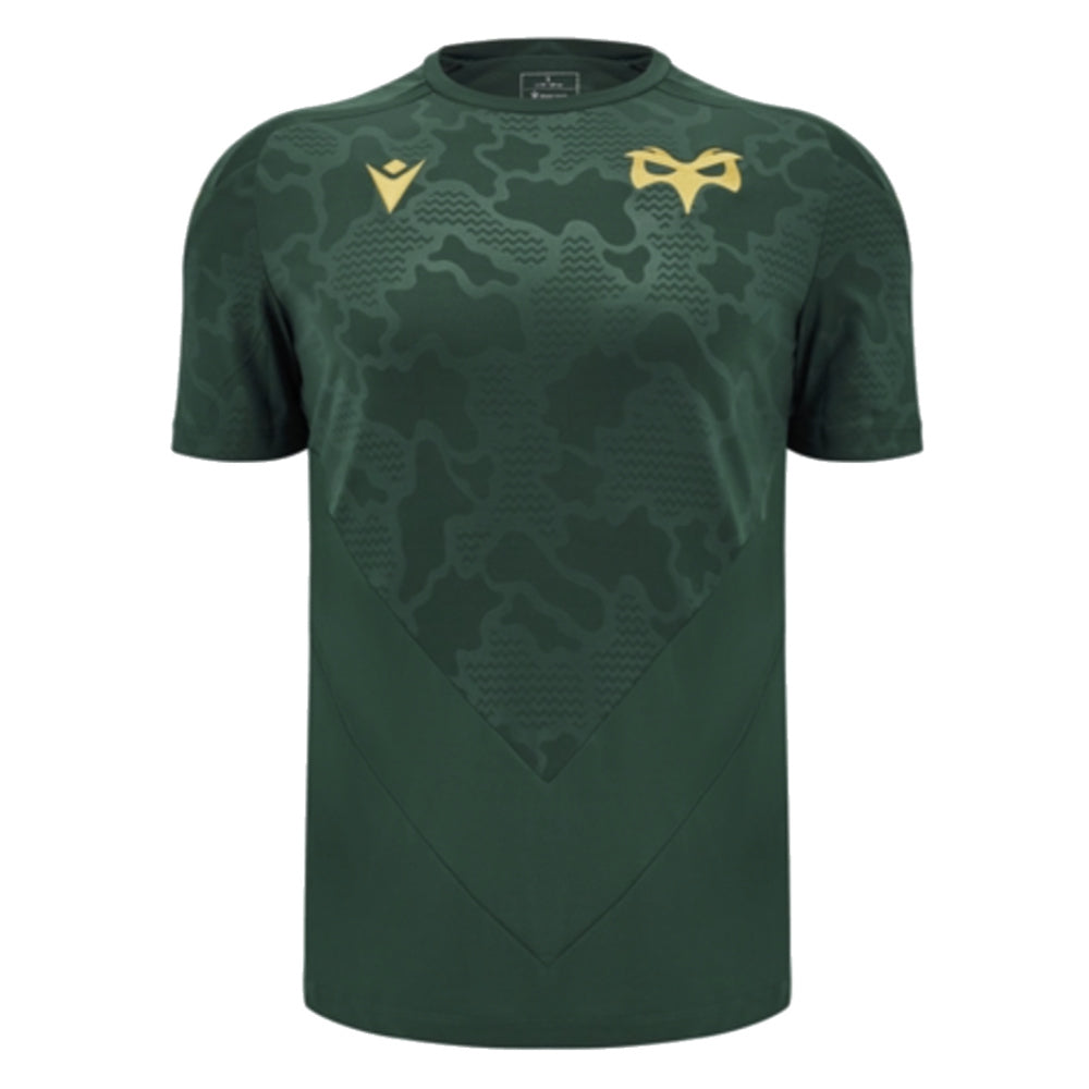 2024-2025 Ospreys Poly Training Shirt (Green) Product - Training Shirts Macron   