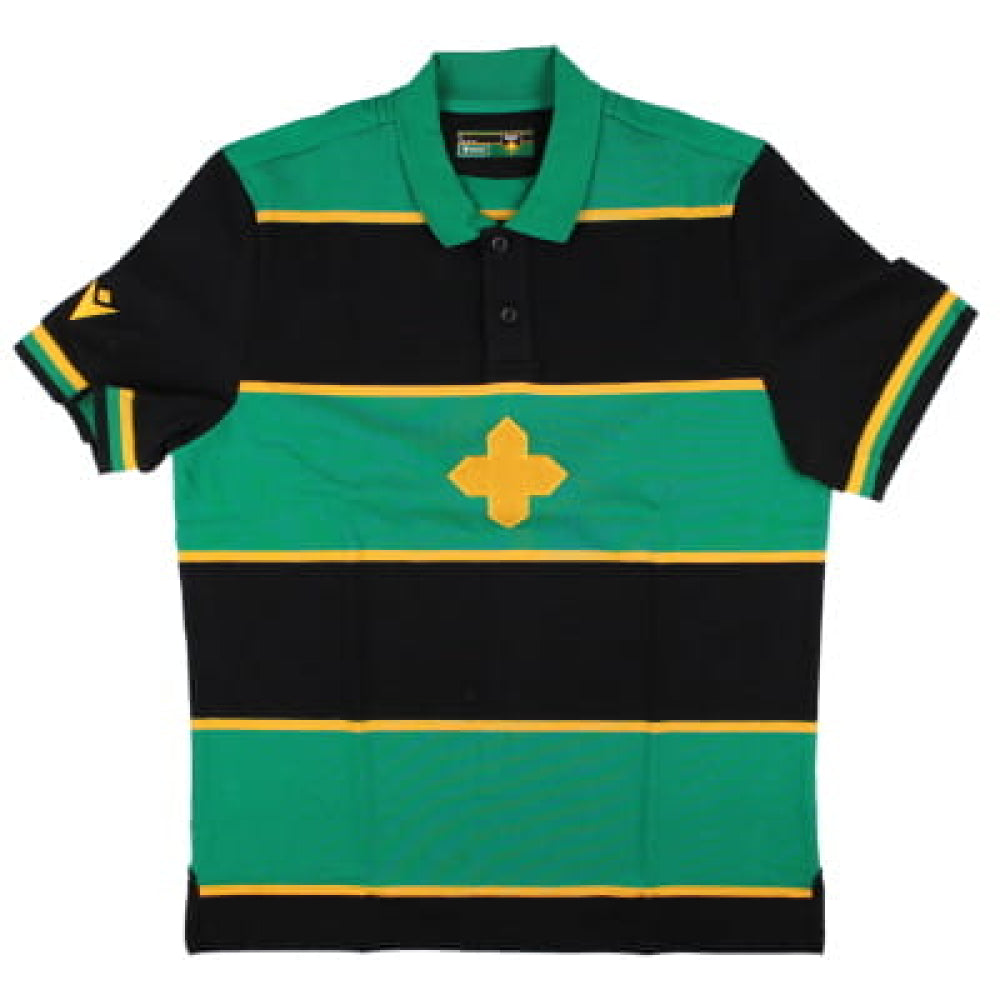 2024-2025 Northampton Saints Cotton Home Rugby Shirt Product - Football Shirts Macron   