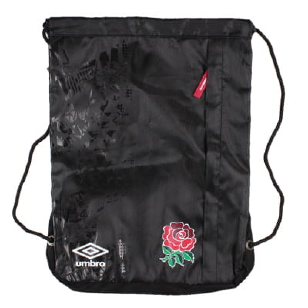 2024-2025 England Rugby Formation Gymsack (Black) Product - Bags Umbro   