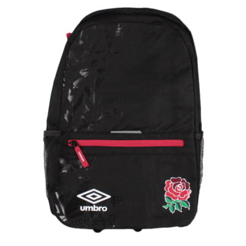 2024-2025 England Rugby Formation Backpack (Black) Product - Bags Umbro   