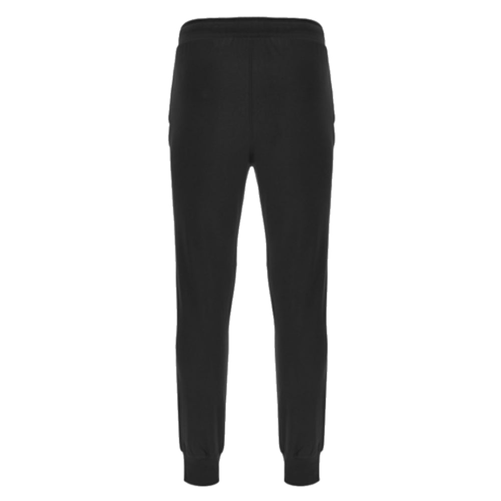 2024-2025 Wales Rugby Travel Cotton Pants (Black) Product - Pants Macron   