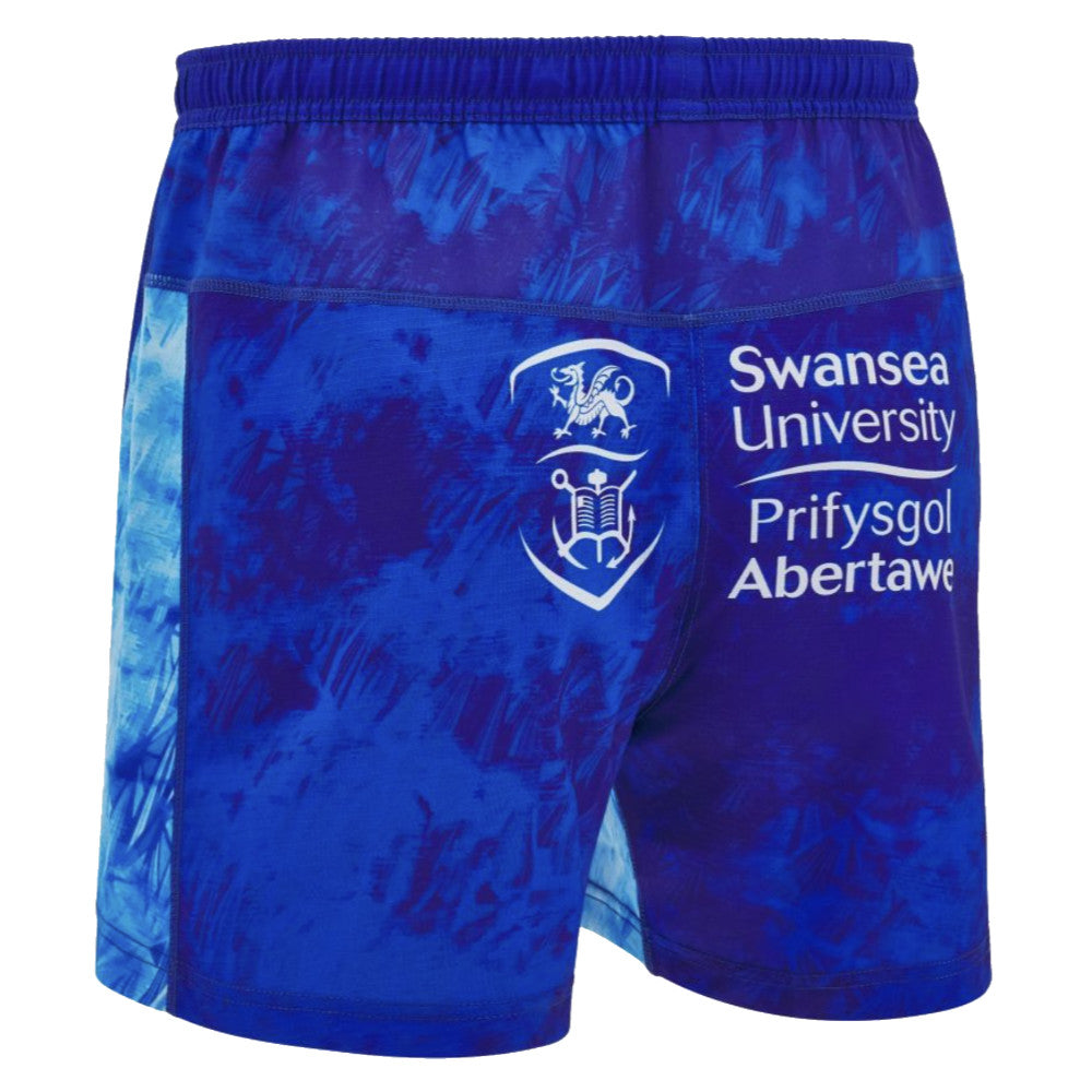 2024-2025 Ospreys Rugby Euro Shorts (Blue) - Kids Product - Shorts Macron   