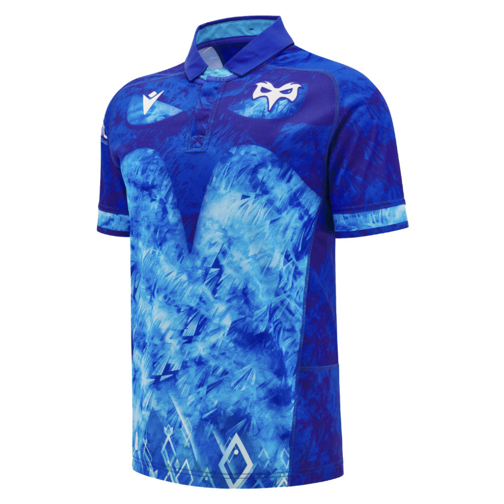 2024-2025 Ospreys Rugby Euro Replica Shirt Product - Football Shirts Macron   