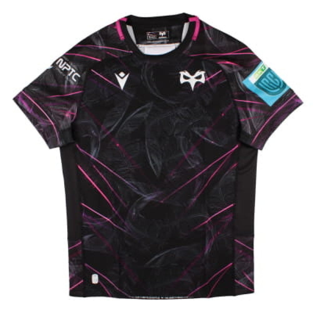 2024-2025 Ospreys Rugby Home Slim Fit Shirt Product - Football Shirts Macron   