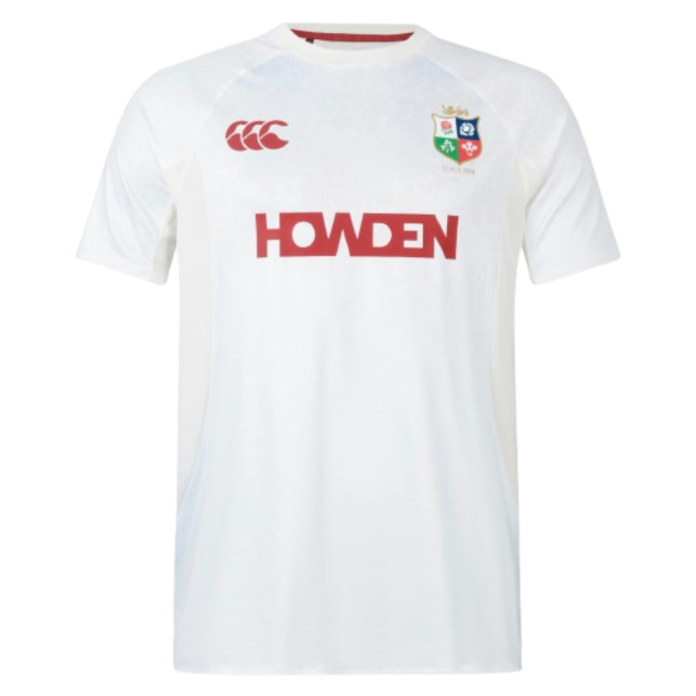 2024-2025 British and Irish Lions Superlight Tee (Cream) Product - Training Shirts Canterbury   