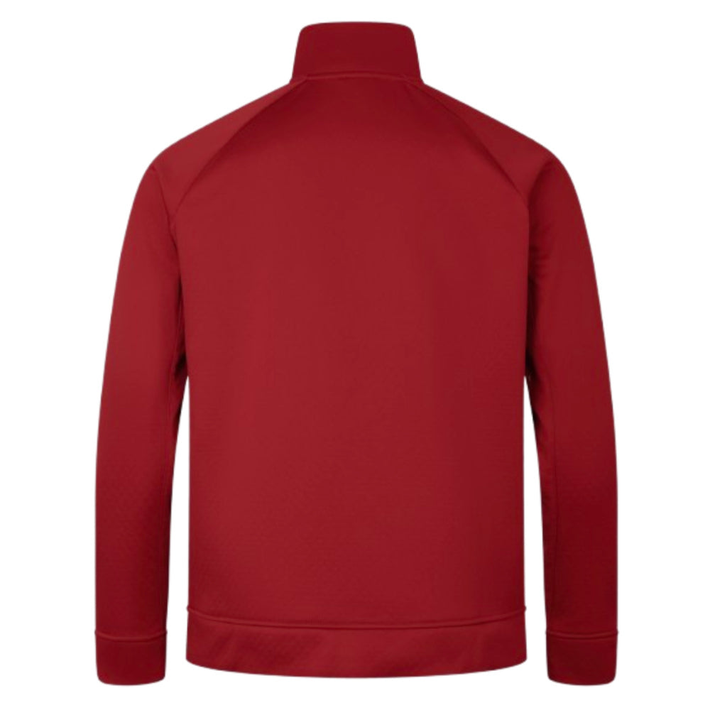 2024-2025 British and Irish Lions 1/4 Zip Fleece (Red) Product - Training Tops Canterbury   