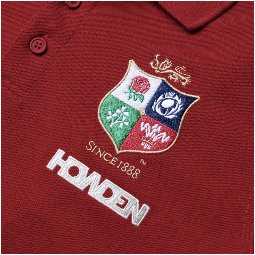 2024-2025 British & Irish Lions Pique Polo Shirt (Red) Product - Polo Shirts Canterbury   