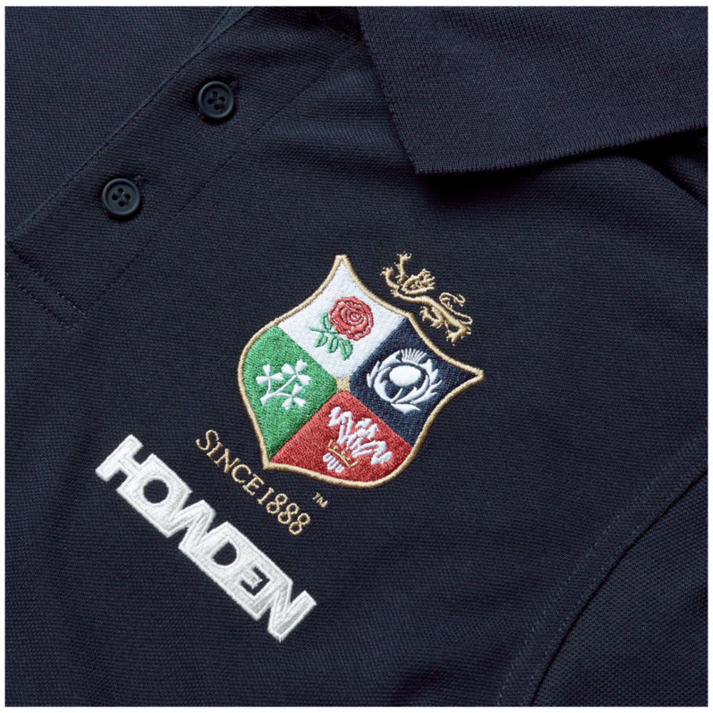 2024-2025 British and Irish Lions Pique Polo Shirt (Navy) Product - Polo Shirts Canterbury   