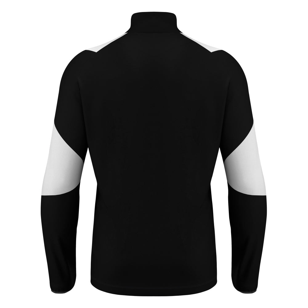 2025 Barbarians Rugby 1/4 Zip Trianing Top (Black) Product - Training Tops Macron